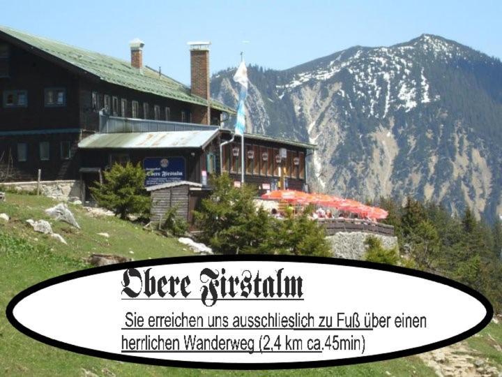Berggasthof Obere Firstalm Schliersee Eksteriør billede